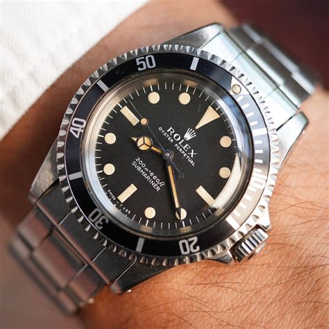 rolex 5513 pallettoni|A Comprehensive Review Of The 5513 Matte Dial Submariner.